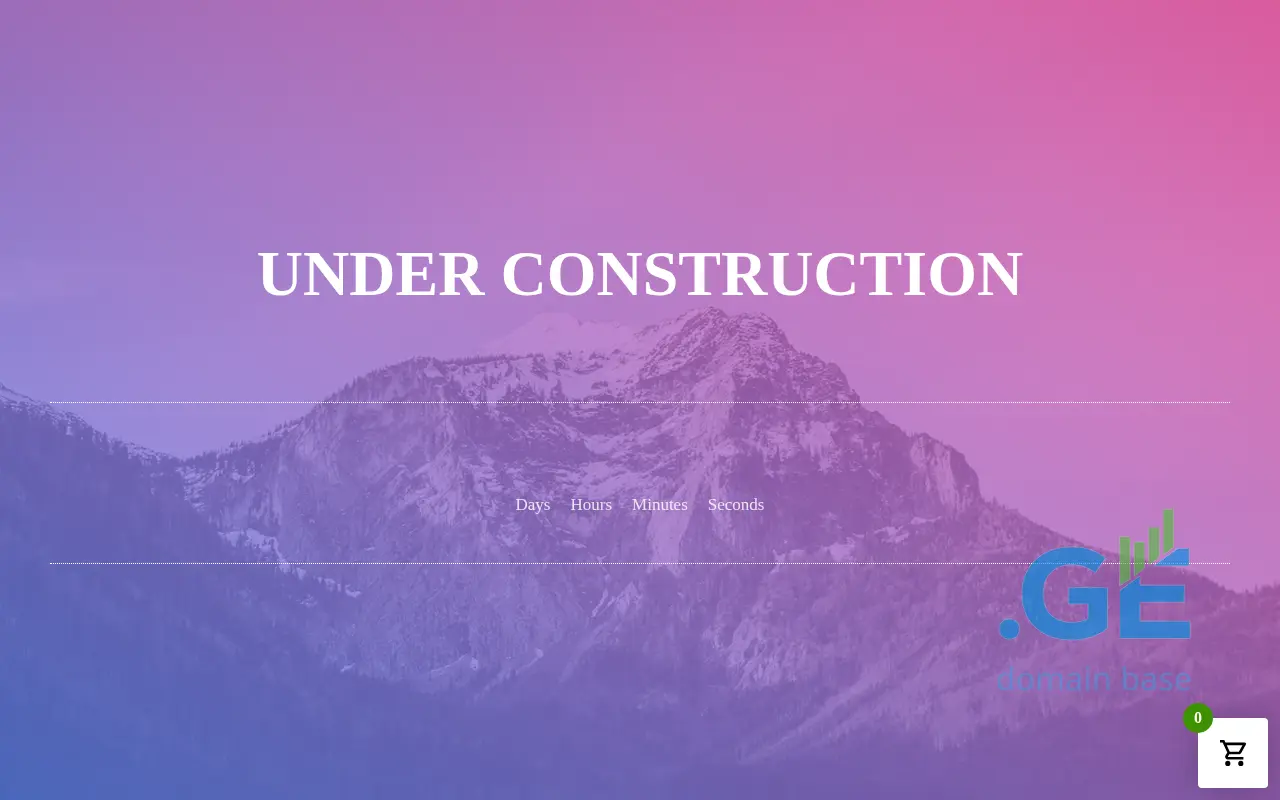 Screenshot of the site re-fresh.ge