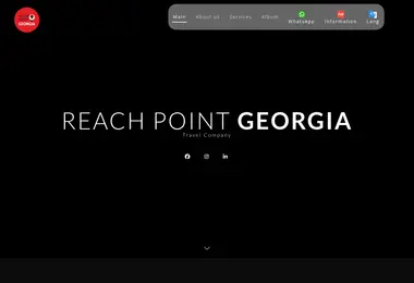 Screenshot of reachpointgeorgia.ge