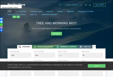 Screenshot of realty.ge