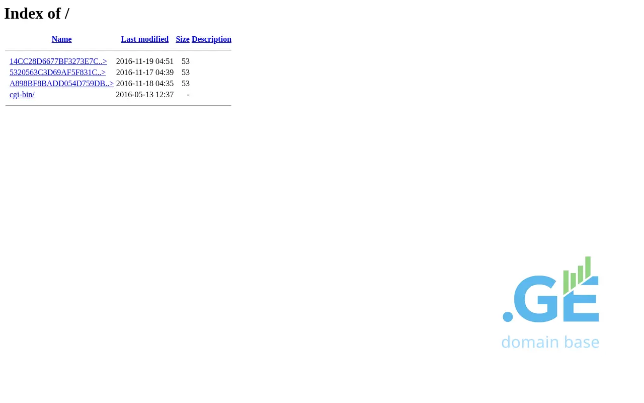 Screenshot of the site registrar.ge
