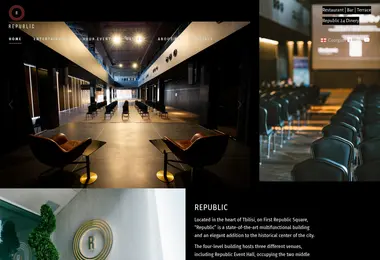 Screenshot of republic.ge