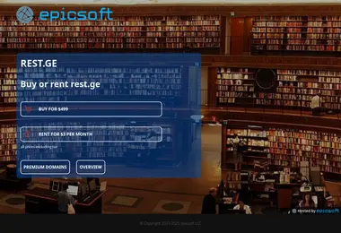 Screenshot of rest.ge