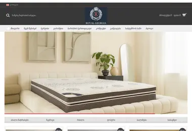 Screenshot of royalgeorgia.ge