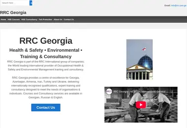 Screenshot of rrc.com.ge