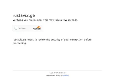 Screenshot of rustavi2.ge