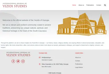 Screenshot of sarhad.ge