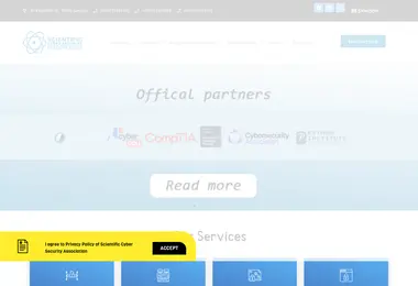 Screenshot of scsa.ge