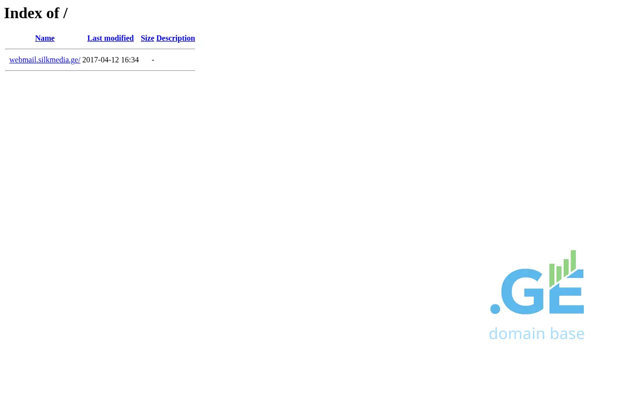 Screenshot of the site silkmedia.ge