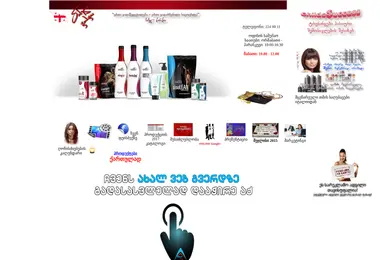 Screenshot of sisel.com.ge