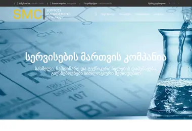 Screenshot of smcompany.ge