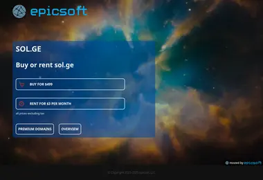 Screenshot of sol.ge