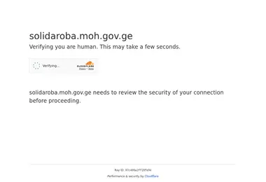 Screenshot of solidaroba.ge