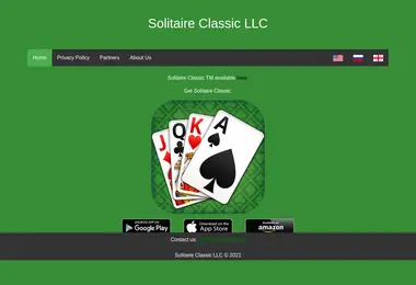 Screenshot of solitaireclassic.ge