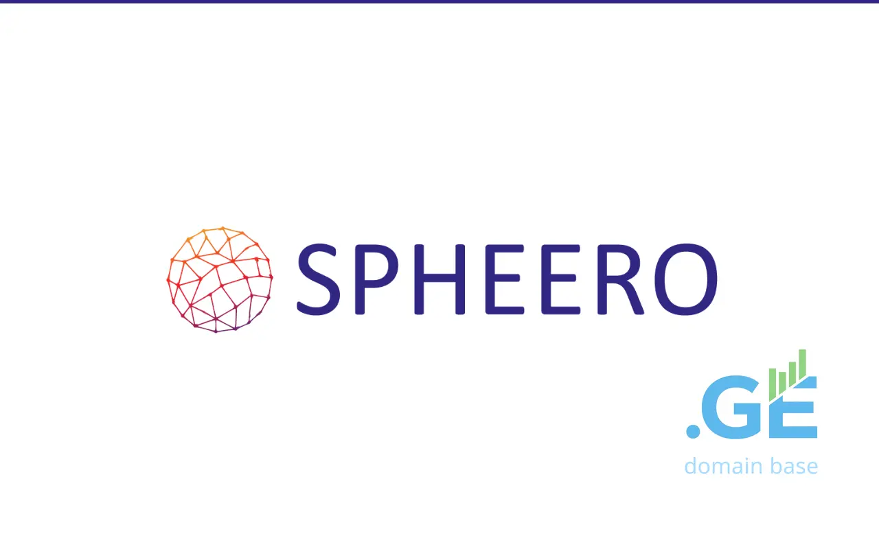 Screenshot of the site spheero.ge