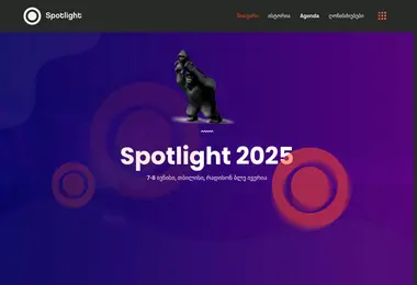 Screenshot of spotlight.ge