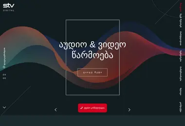 Screenshot of stvdigital.com.ge