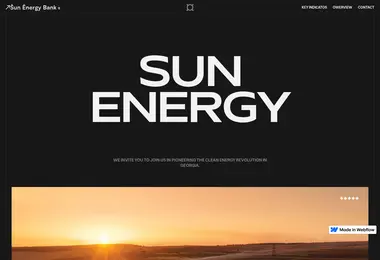 Screenshot of sunenergy.ge