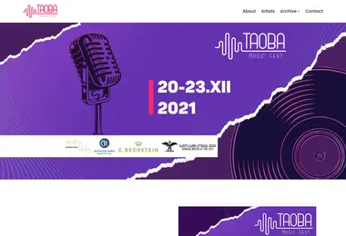 Screenshot of taoba.ge