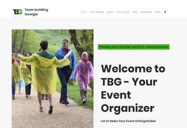 Screenshot of tbg.ge