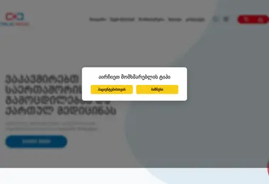 Screenshot of tbilisimedic.ge