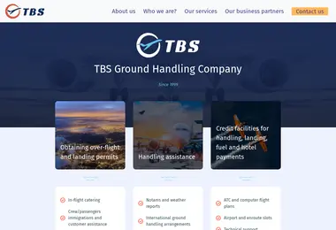 Screenshot of tbshc.com.ge