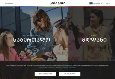 Screenshot of thecitymall.ge