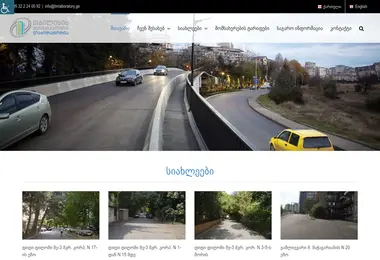 Screenshot of tmlaboratory.ge