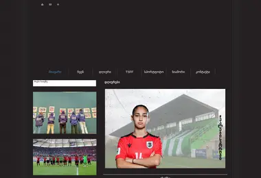 Screenshot of tsff.ge