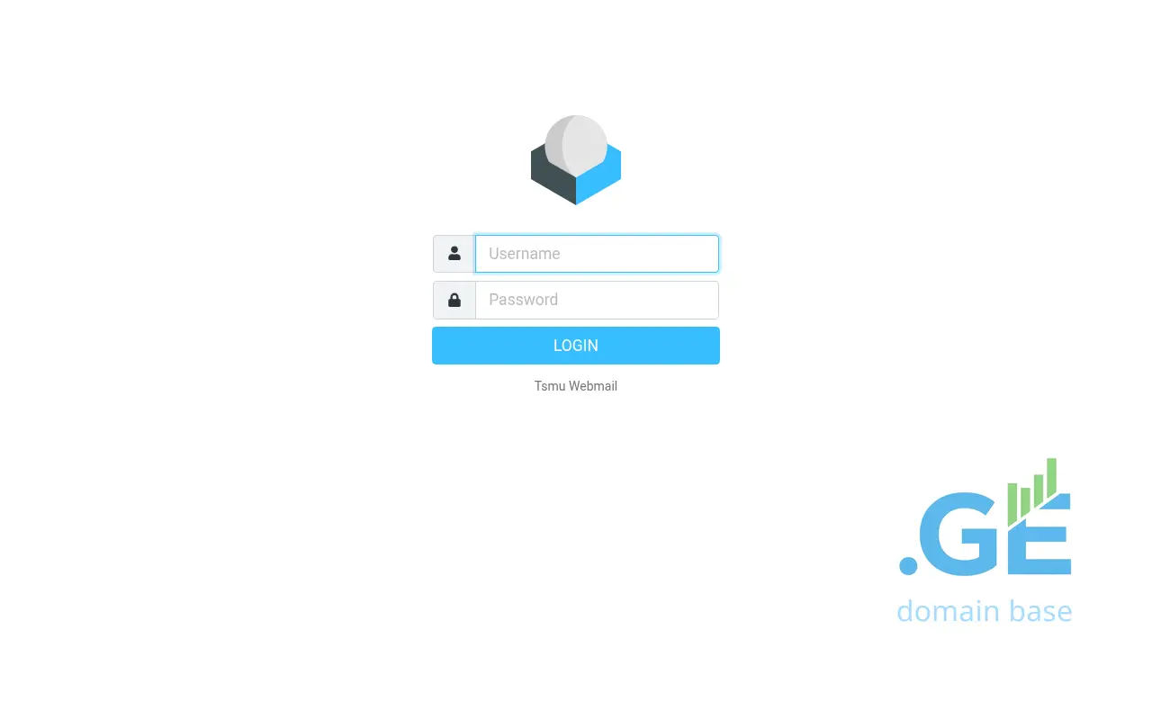 Screenshot of the site tsmu.edu.ge