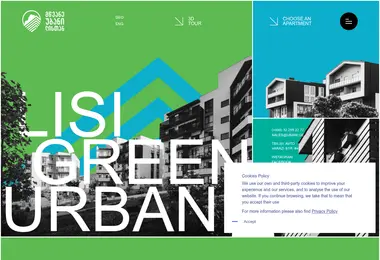 Screenshot of ubani.ge