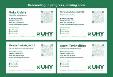 Screenshot of uhy.ge