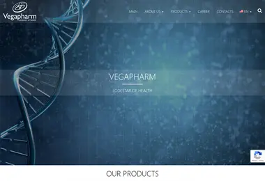 Screenshot of vegapharm.ge