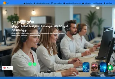 Screenshot of vgs.ge
