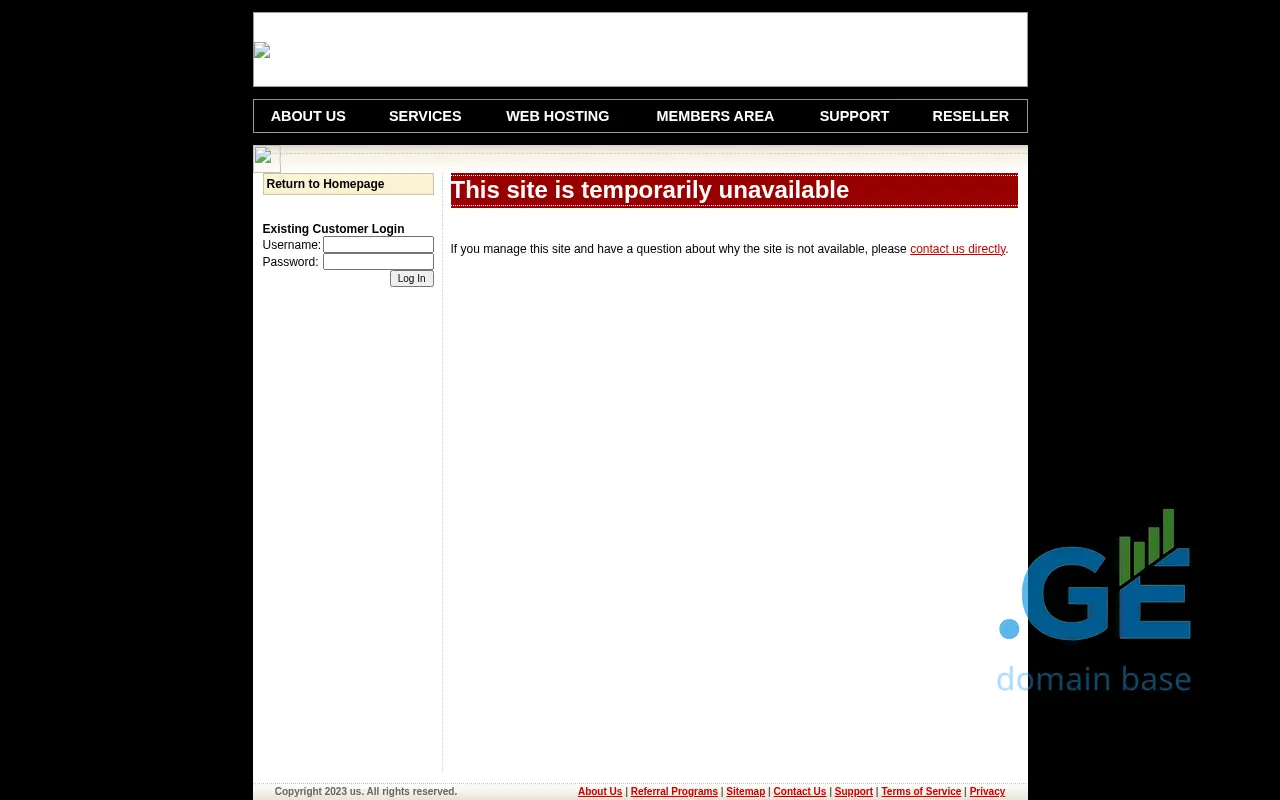 Screenshot of the site videostudia.ge