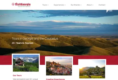 visitgeorgia.ge-ის ეკრანის სურათი