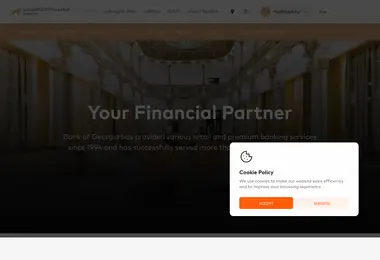 Screenshot of wealth.ge