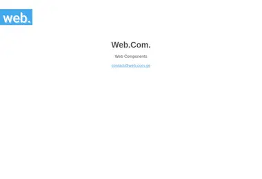 Screenshot of web.com.ge