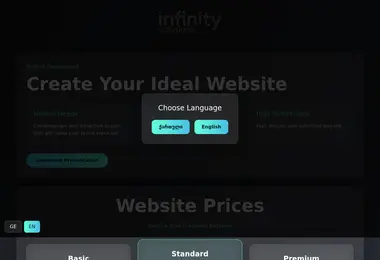 Screenshot of webin.ge