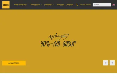 ytong.ge-ის ეკრანის სურათი